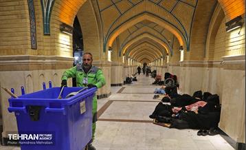 خدمات نیروهای پاکبان شهر تهران در نجف اشرف 5