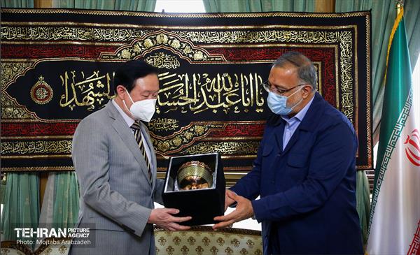 دیدار سفیر چین با شهردار تهران 12