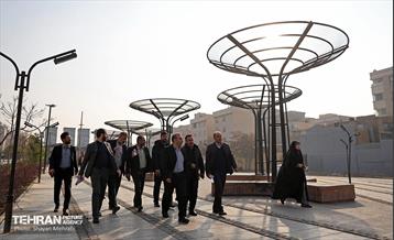 بازدید مدیرکل حوزه شهردار تهران از باغ راه حضرت زهرا(س) 53