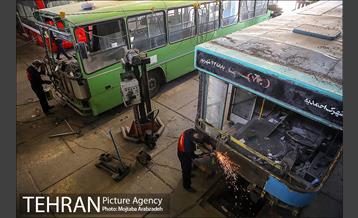 مرکز تعمیر و بازسازی اتوبوس های شهری 21