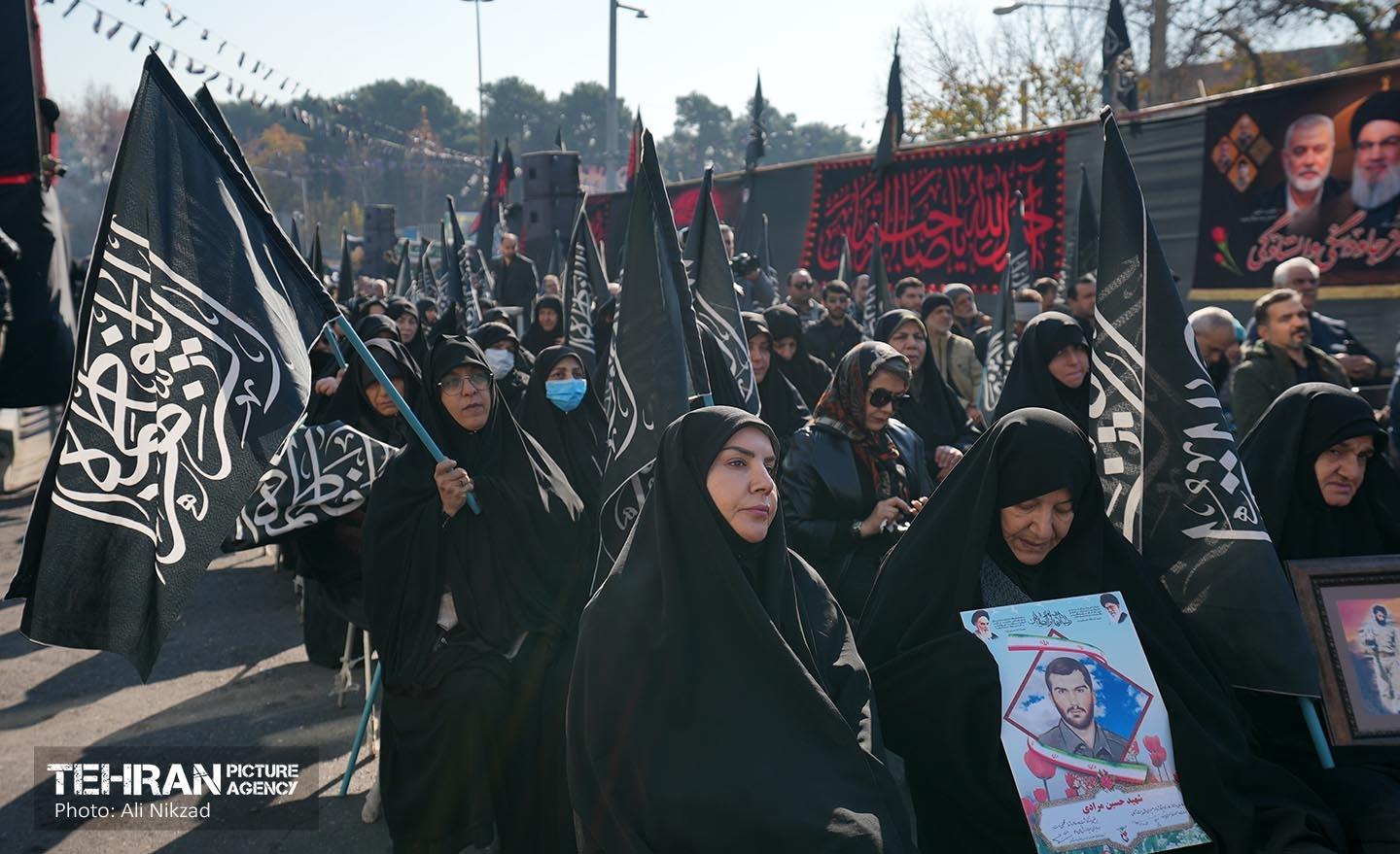 مراسم عزاداری شهادت حضرت فاطمه(س) در منطقه 5 15