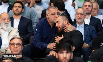 مراسم تجلیل از کشتی‌گیران قهرمان (جشنی برای ایران)  1