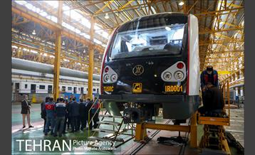 بازدید از اولین قطار ملی مترو 15