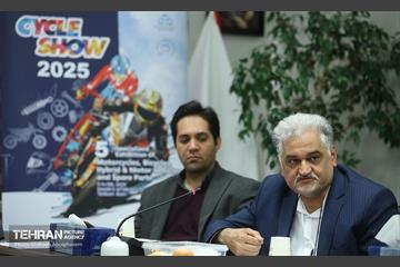نشست خبری پنجمین نمایشگاه موتورسیکلت، دوچرخه و وسایل نقلیه موتوری 3