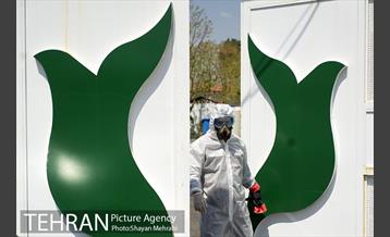 تطهیر و تدفین جانباختگان کرونایی در بهشت زهرا(س) 26