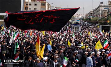 تشییع شهدای اقتدار ملی در تهران 38