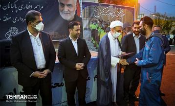 ضیافت یک هزار نفری افطار شهرداری منطقه 10