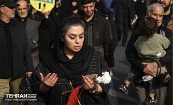 مراسم تشییع پیکرهای ۱۰۰ شهید گمنام 62