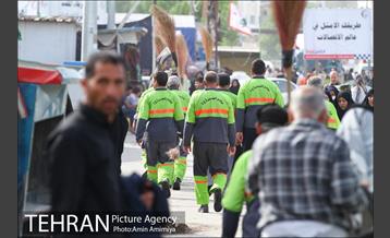 فعالیت های شهرداری تهران در شهرهای نجف و کربلا 32