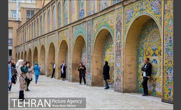 قاب‌های کاشی‌های کاخ کلستان 6