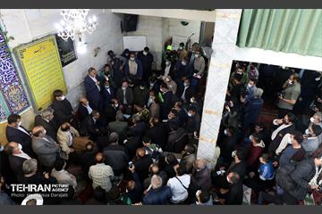 دیدار مردمی شهردار تهران در مسجد امیر المومنین باغ اذری 8