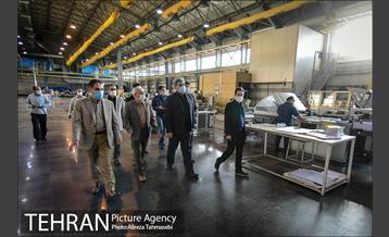بازدید شهردار از چاپخانه همشهری 6