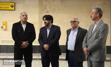 بازدید فعالان فضای مجازی از ایستگاه مریم مقدس(س) 2