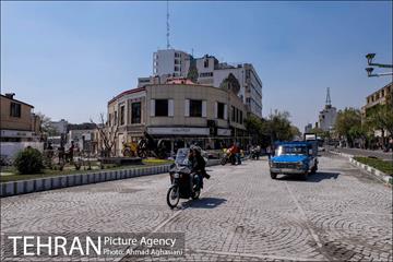 پروژه سنگ فرش میدان بهارستان  6