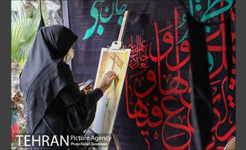 عزادارای ایام فاطمیه در میدان ابوذر 6