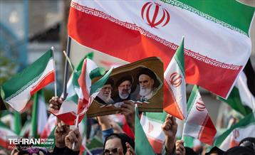 حضور رئیس جمهور در جمع مردم جنوب غرب تهران 12