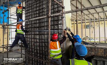 تعمیرات پل تقاطع بزرگراه یادگار امام(ره) با خیابان ستارخان 16