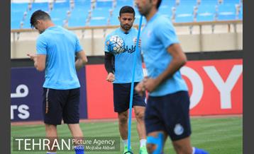 تمرین تیم فوتبال استقلال تهران