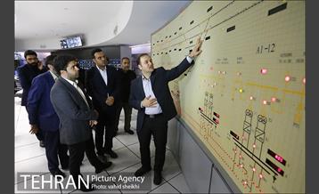بازدید سربرست مرکز ارتباطات و امور بین الملل شهرداری تهران از شرکت بهره برداری متروی تهران  34