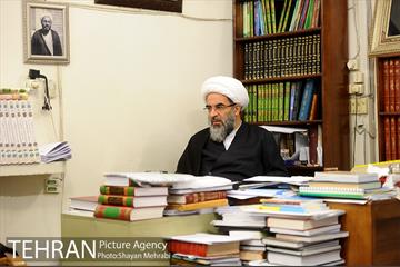 دیدار حجت‌الاسلام صادق‌زاده با تعدادی از مراجع عظام تقلید و علما در شهر مقدس قم 4