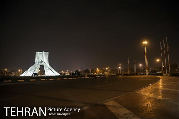 منع تردد شبانه در تهران 25
