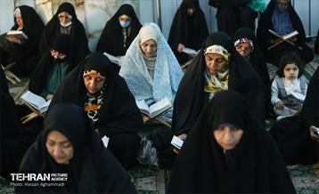 جزءخوانی قرآن کریم در حرم عبدالعظیم حسنی(ع) 16