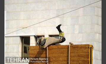 نمایشگاه عملیاتی سازمان آتش‌نشانی 10