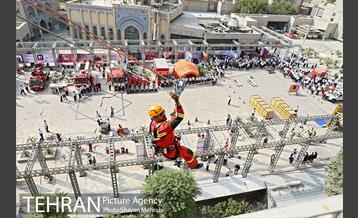 نمایشگاه عملیاتی سازمان آتش‌نشانی 36