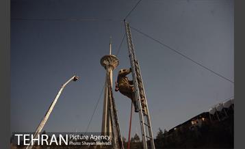 بازدید دکتر نجفی از مانور نیروهای آتش نشانی 8