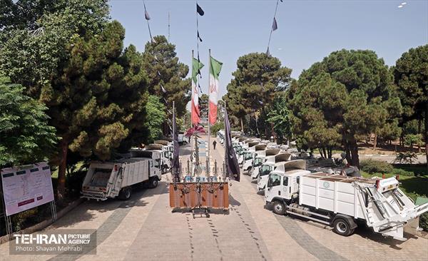 بازدید سخنگوی شهرداری تهران از سازمان مدیریت پسماند 62