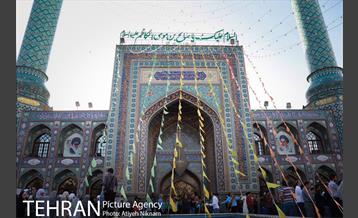 اقامه نماز عید فطر امامزاده صالح 18