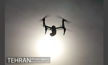 پروازدسته جمعی  پهپادها در برج میلاد تهران 19