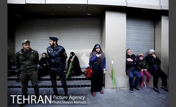 عزاداری شهادت حضرت زهرا(س) در میدان فاطمی  40