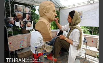 دومین سمپوزیوم مجسمه‌سازی مفاخر ایران 30