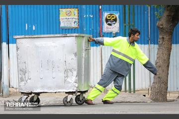 حضور پرسنل خدمات شهری در مسیر راهپیمایی روز قدس 10