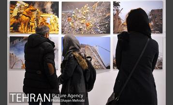 افتتاح نمایشگاه عکس پلاسکو در خانه هنرمندان 10