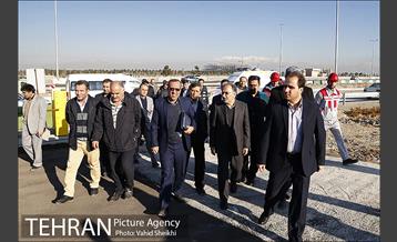بازدید شهردار تهران از پروژه شهر آفتاب 2