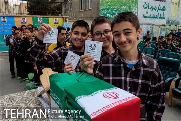 انتخابات شهردار مدرسه شهید کدخدایی 39
