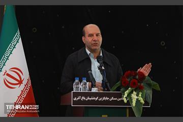 آیین کلنگ زنی طرح تامین مسکن جایگزین گودنشینان باغ آذری 11