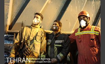 هفتمین روز آواربرداری ساختمان پلاسکو-2 4