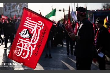 تشییع پیکر آقای شهید ایران