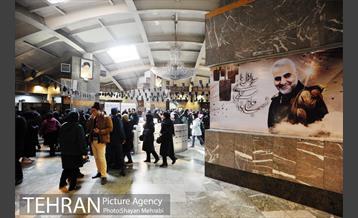 خدمت رسانی مترو در آیین تشییع سردار شهید قاسم سلیمانی -2 9