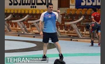 برگزاری تمرینات تیم ملی کشتی فرنگی 7