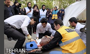 مانور پدافند غیر عامل 25