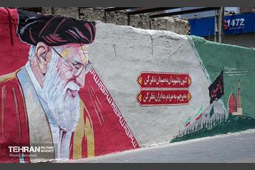 اکران تبلیغات شهری مراسم تشییع رهبر شهید انقلاب - ۳ 12