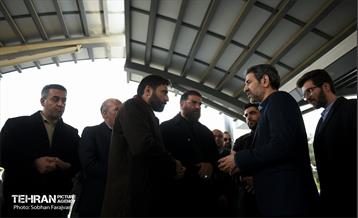 آئین بهره برداری از پروژه مسقف سازی پایانه ایرانخودرو 7