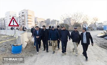بازدید معاون مالی و اقتصاد شهری از پروژه‌های عمرانی 29