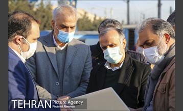 بازدید مصطفی سلیمی از پروژه های منطقه 4