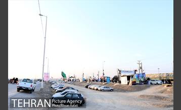 پیاده روی زائران به سمت کربلا از مرز شلمچه 12