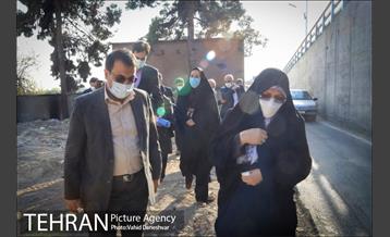 آیین افتتاح نیروگاه خورشیدی و کوچه دوستی در منطقه۱۷